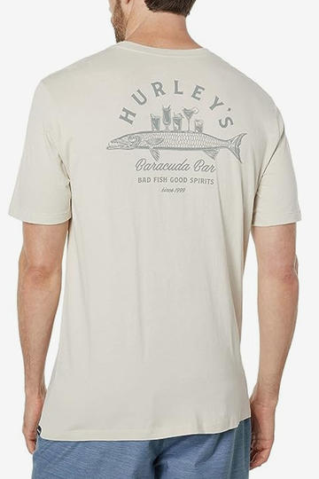 Remera de hombre HURLEY EVERYDAY BARACUDA BAR SS